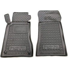Передні килимки в автомобіль Mercedes C (W203) 2000-2006 (Avto-Gumm)