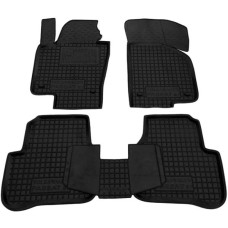 Автомобільні килимки в салоні Volkswagen Passat B6/B7 (Avto-Gumm)